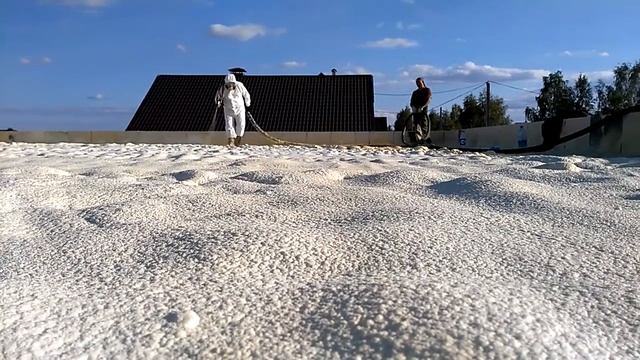 Напыление пенополиуретана в Минске