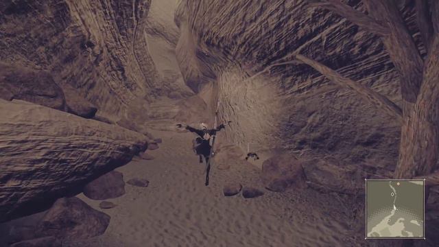 Let's Play NieR: Automata [Blind/German] #6 - Wüste Aussichten