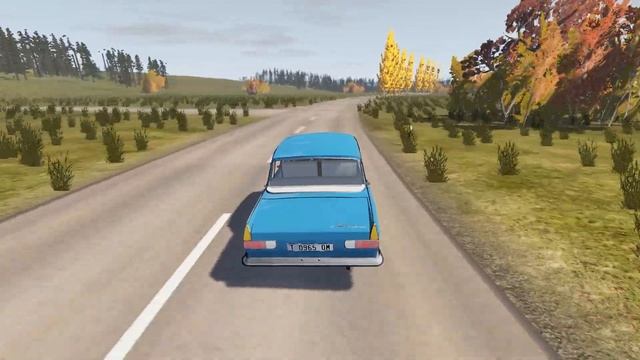 Поездка по карте Russian Province Town, от начала карты и до конца.