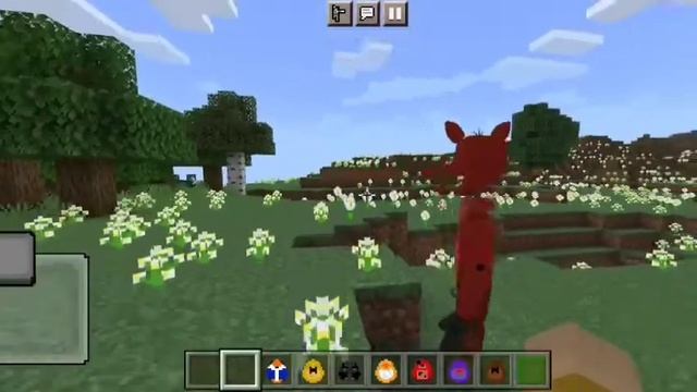 первая версия мода на FNAF 1 для Minecraft Be от Dany Fox
