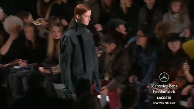 LACOSTE: MERCEDES-BENZ FASHION WEEK FALL 2013 COLLECTIONS