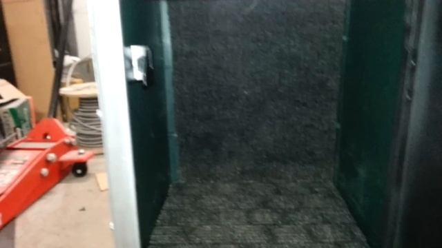 Lockers Converted to Gun Cabinet with separate secure storage.