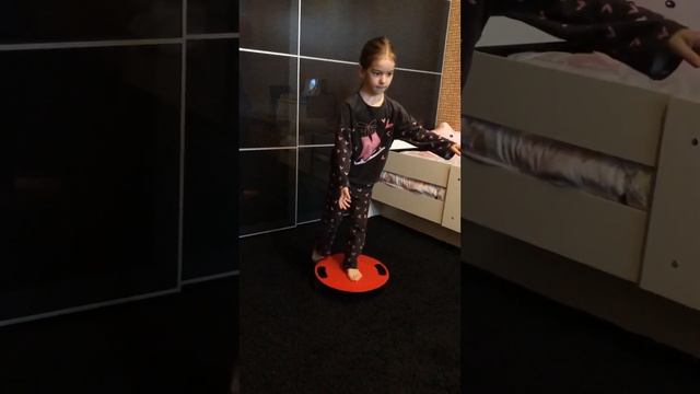 Утренняя зарядка с Папой от фигуристки! Бодрого утра!  #фигуристкаарина
