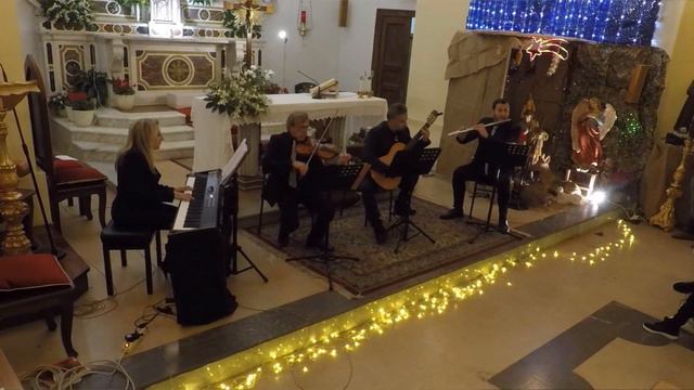 Pergolesi Sol Maggiore Flauto, Violino, Chitarra,basso Continuo ADAGIO (flute Concert In G Major)