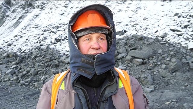 Участок проведения буровзрывных работ