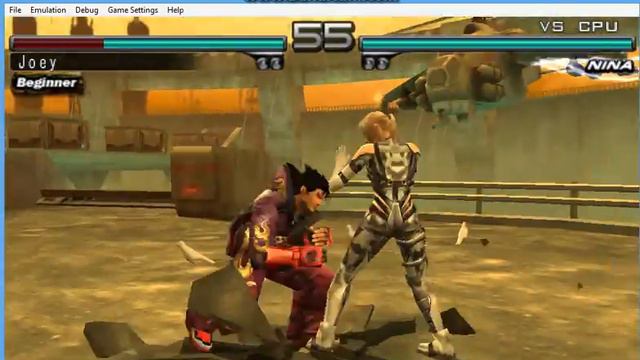 Geting Rekted On Tekken On The Ppsspp Emulator!
