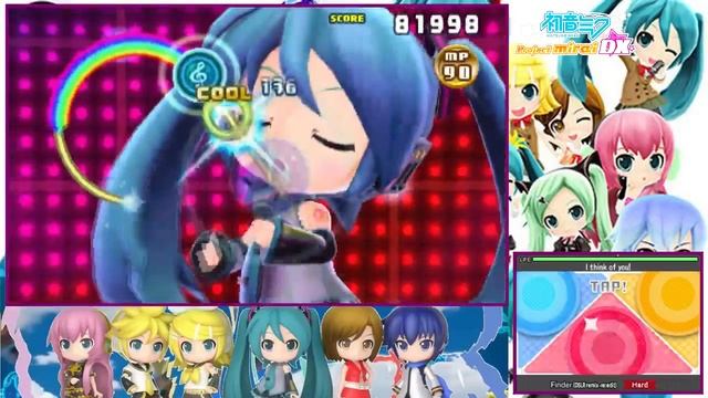 [Miku] Finder (Hard - Tap Mode S+ Perfect) - Hatsune Miku Project Mirai DX