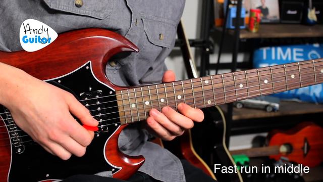 Queen - Bohemian Rhapsody SOLO Guitar Lesson Tutorial