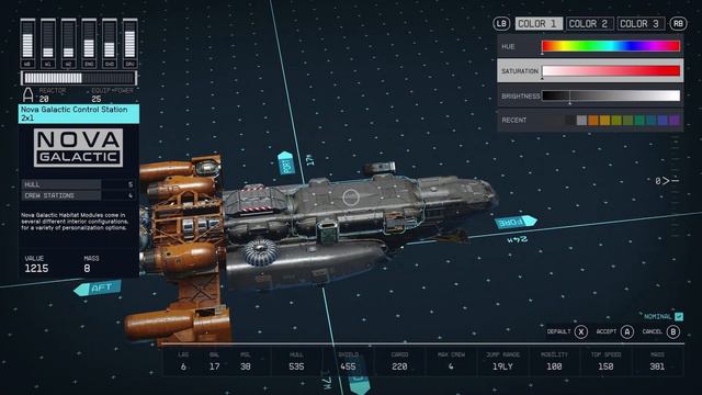 UC Vanguard Paint Job Made Easy | Starfield Ship Quick Tip