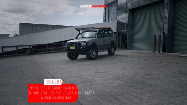 Prado 90 Series Rockarmor Bull Bar