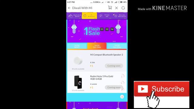 MI Store Offer POCO F1 Mobile Only Rs 1