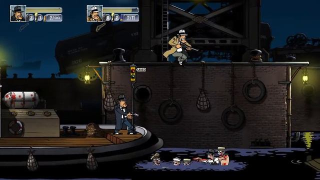 Guns Gore Cannoli прохождение с другом №1