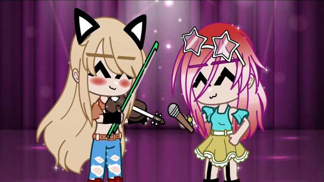 -Скрипка🎻_meme_Gacha Club_-Уточка_UwU