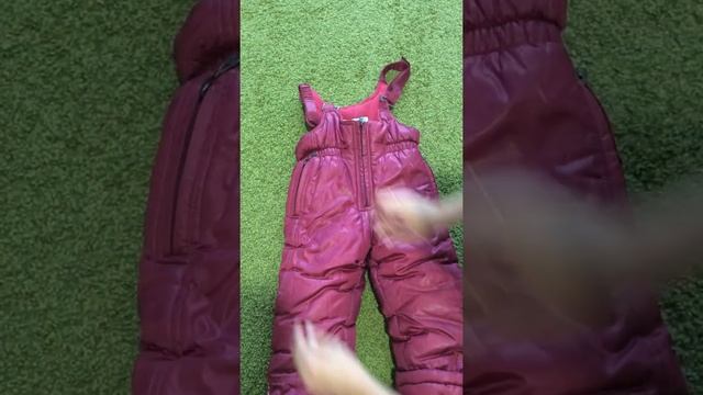 Зимний комплект для девочки 2-4 года. Комбинезон