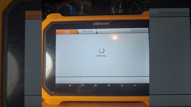 OBDSTAR X300 DP PLUS GM BCM FAILED1