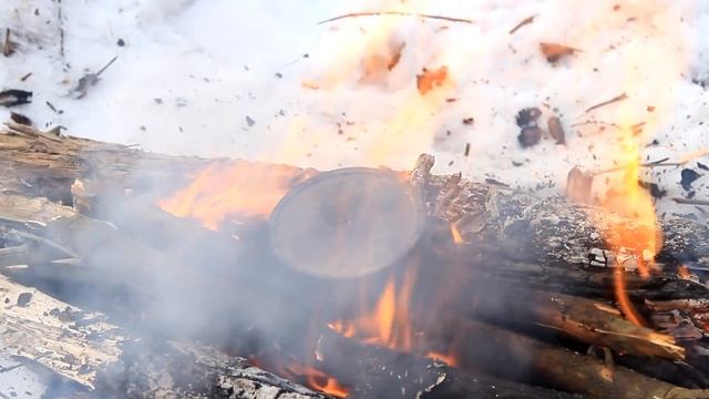 Идеальная растопка для костра - Жженка  Правильный способ - How to Make Char Cloth
