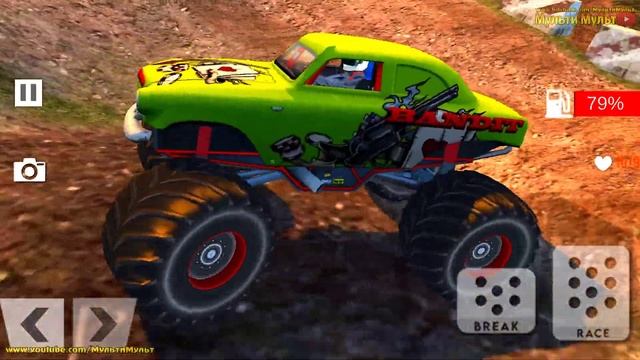 Monster Truck Offroad Driving - Monster Jeep Demolition Derby - Best Android GamePlay