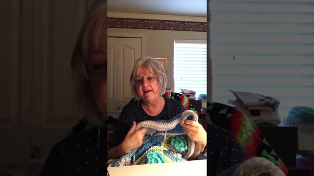 NEW Lion Brand Mandala OMBRÉ Yarn, Early Monsoon??!! Crochet WIPs