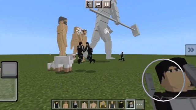 Attack On Titan War Update ADDON In Minecraft Pocket Edition 1.19 NEW UPDATE