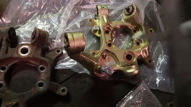 В ЧЕМ ПРИКОЛ КУЛАКОВ ЗА 50.000р? ПОДВЕСКА на ПРО-СЛИВУ. рычаги N1, кулаки Parts Shop MAX