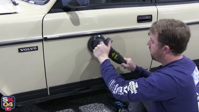 This 1986 Volvo 240 DL Sat in a BARN for YEARS...Let's See How Well It Cleans Up!