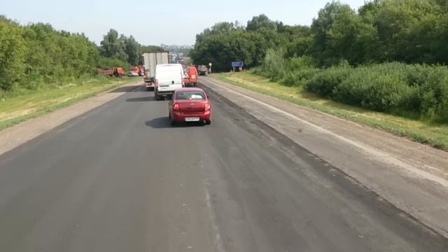 Каток под Жигулевском раздавил человека. 28.06.13