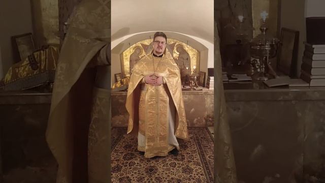 Проповедь на воскресной литургии 16 октября.