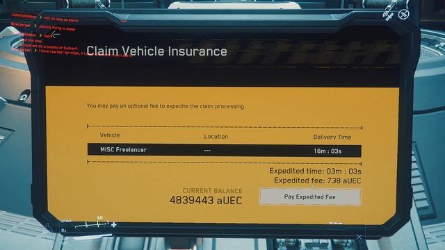Star Citizen En Español | TUTORIALES |  Como Solicitar Una Nave O Usar El Seguro De Mi Nave.