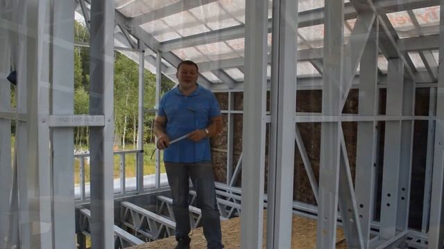 Обзор дома ЛСТК в д. Бершово, Московская область.