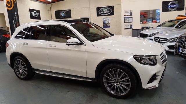 2017 67 Mercedes-Benz GLC 350d AMG Line Premium Plus Auto White Diesel