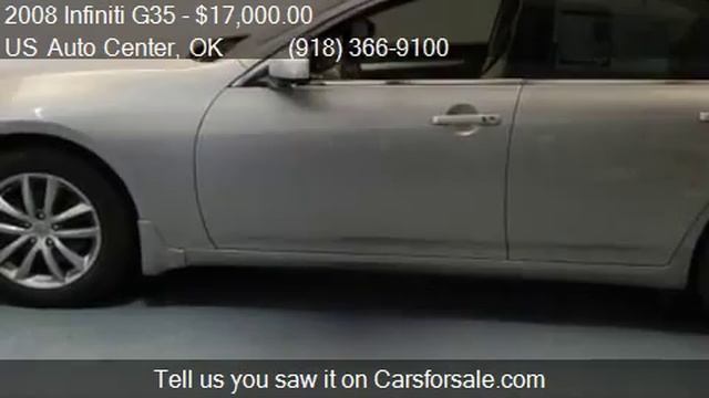 2008 Infiniti G35 X AWD 4dr Sedan For Sale In Bixby, OK 7400