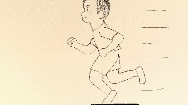 Animation Desk Test 走る