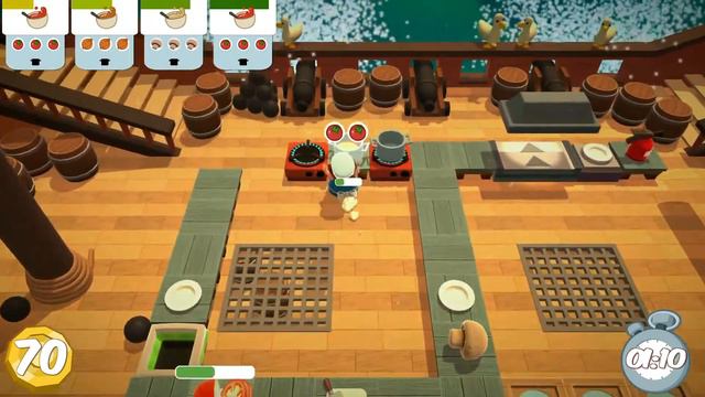 Overcooked: Special Edition - Main Campaign - 30 Minutes Of Gameplay (Switch) [HD]
