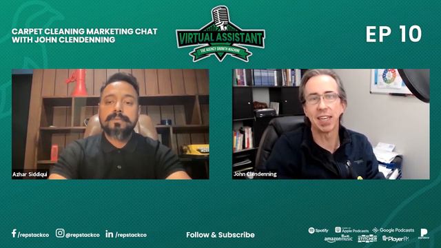 Carpet Cleaning Marketing Chat With John Clendenning | Podcast