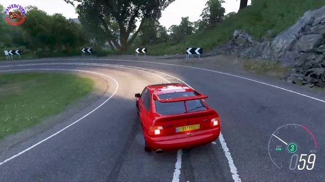 Ford Escort RS Cosworth 1992 Fastest Drive - Forza Horizon 4 - Gung Steel Gaming