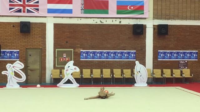 Метелькова Карина.Мяч. Ярославская Весна 2017.