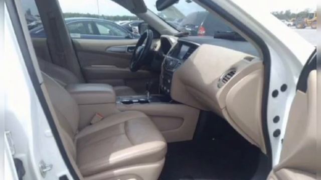 Nissan Pathfinder Sl 2017 White 3.5L Vin: 5N1DR2MN2HC694804