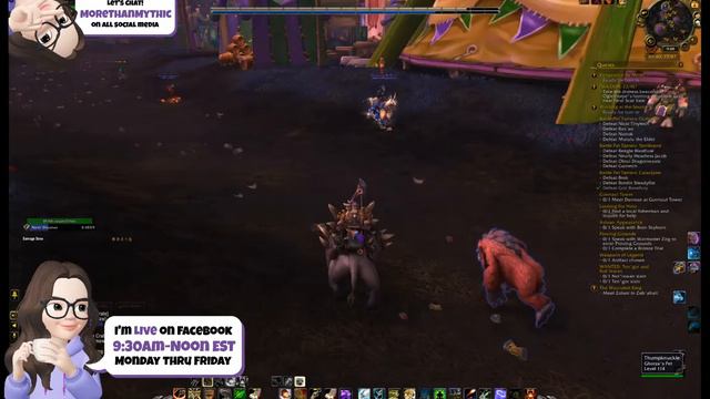 WoW Leveling My Horde BM Hunter Orc In Warcraft