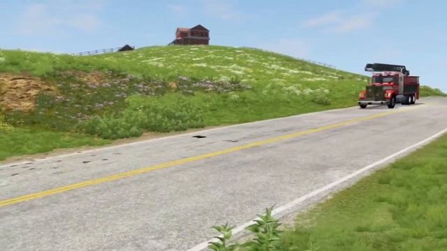 Врезаемся в мост на машинах. Проверка авто на прочность! BeamNG