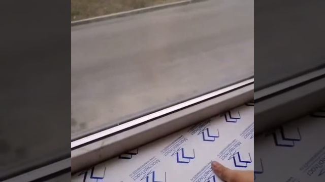 Установка подоконника