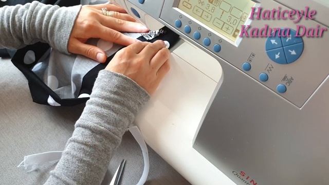 Basit Lastikli Etek Dikimi / 9-10 Yaş  ( ÇOCUK ETEK YAPILIŞI)