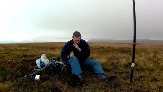 Inverted-L Antenna On Mynydd Llangorse
