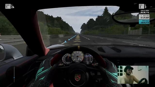 DANDO 342KM COM O PORSCHE 911 GT2 RS 2018 EM LE MANS!!!