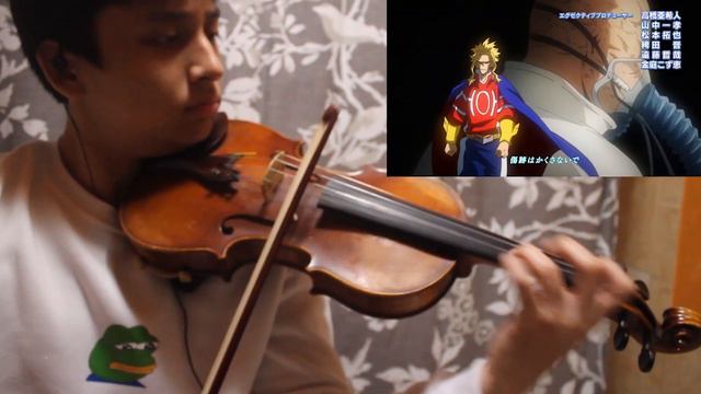 Boku No Hero Academia Season 4 OP『Polaris』by BLUE ENCOUNT Violin Cover