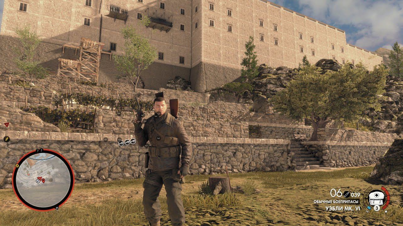 Прохождение Sniper Elite 4/ Особняк Джови Фьорини