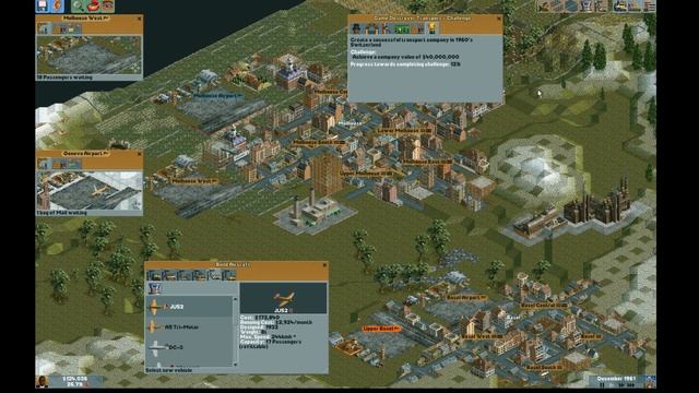 Chris Sawyer's Locomotion - 35 - Swiss Alps 1960 PC