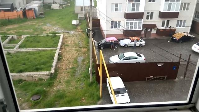 Град в Ставрополе р-он Белый Город 15 мая 2016 (время 15:40)