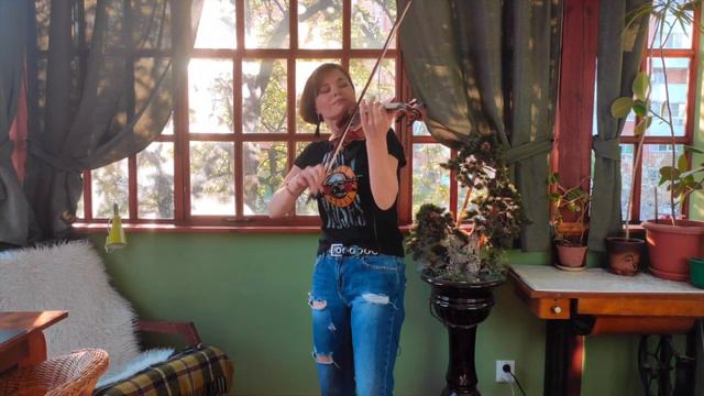 Nirvana - Smells Like Teen Spirit. Violin Cover Elena Galitsina