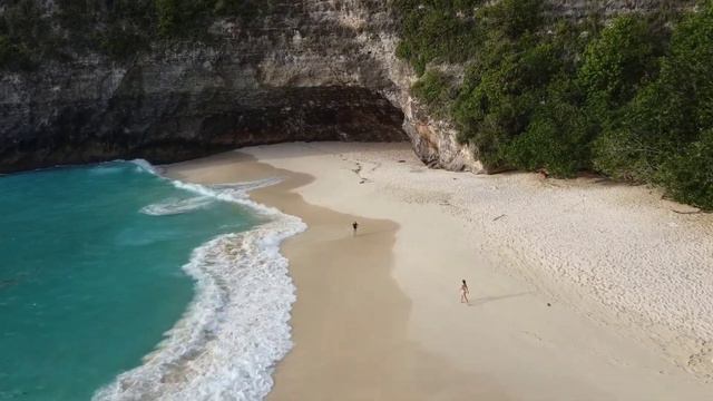 Нуса Пенида - пляж КелингкингNusa Penida - Kelingking Beach видео с Dji mavik