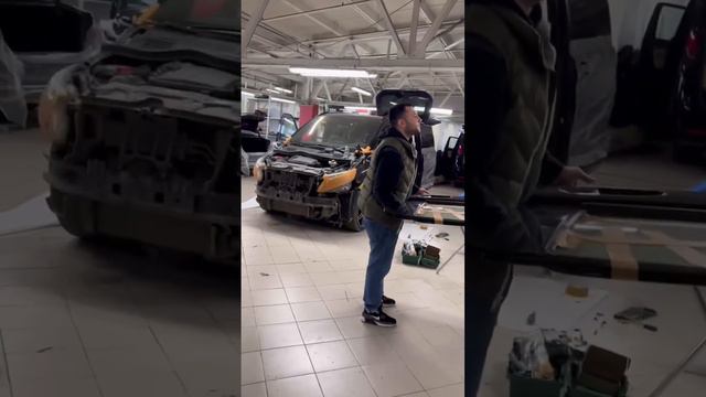 огромный комплекс работ по ремонту, переделке и установке доп оборудования в V-class, Vito W447